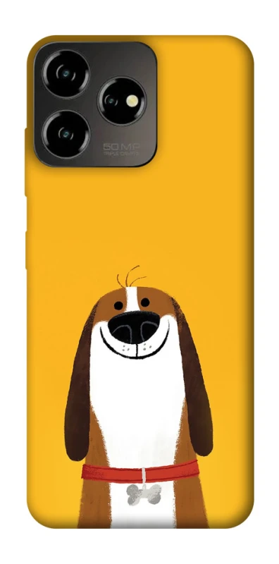 Чехол на ZTE Blade V50 Design 4G Пёс-нос фото 1 из 1