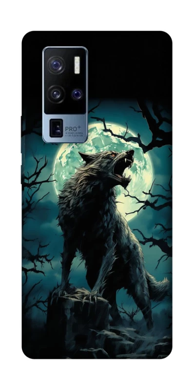 Чехол на Vivo X50 Pro+ Волк под луной фото 1 из 1