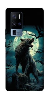 Чохол на Vivo X50 Pro+ Вовк під місяцем фото 1 з 1