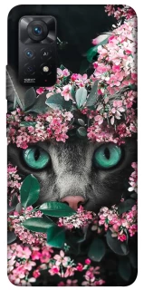 Чохол на Xiaomi Redmi Note 11 Pro 4G/5G Кіт в квітах фото 1 з 1