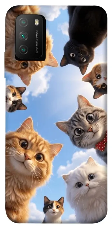 Чохол на Xiaomi Poco M3 Cats фото 1 з 1