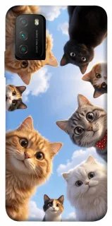 Чехол на Xiaomi Poco M3 Cats фото 1 из 1