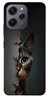 Чехол на Xiaomi Redmi 12 Кот-подглядыватель v2 фото 1 из 1