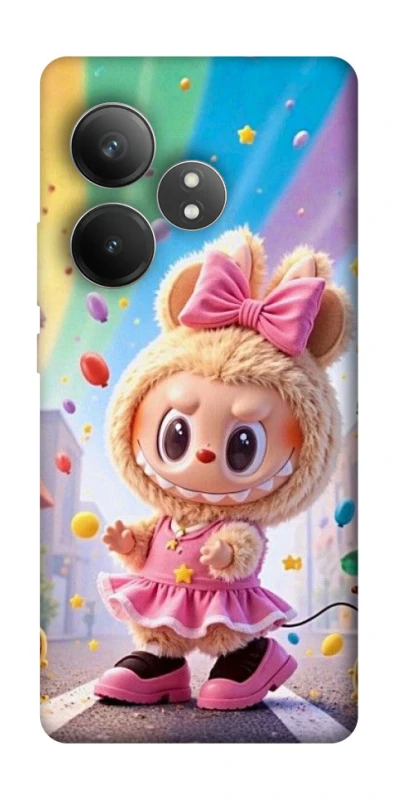 Чохол на Realme GT Neo 6 SE Labubu rainbow фото 1 з 1