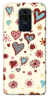 Чохол на Xiaomi Redmi Note 9 / Redmi 10X Pretty hearts фото 1 з 1