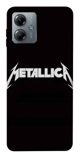 Чехол на Motorola Moto G14 Metallica logo фото 1 из 1