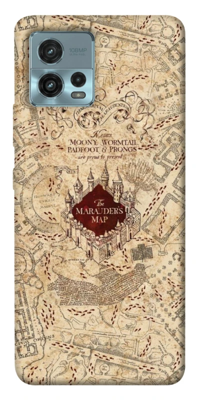 Чохол на Motorola Moto G72 Harry Potter Marauder's Map фото 1 з 1