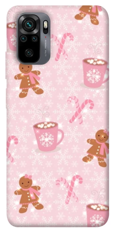 Чехол на Xiaomi Redmi Note 10 / Note 10s Новогодний v41 фото 1 из 1