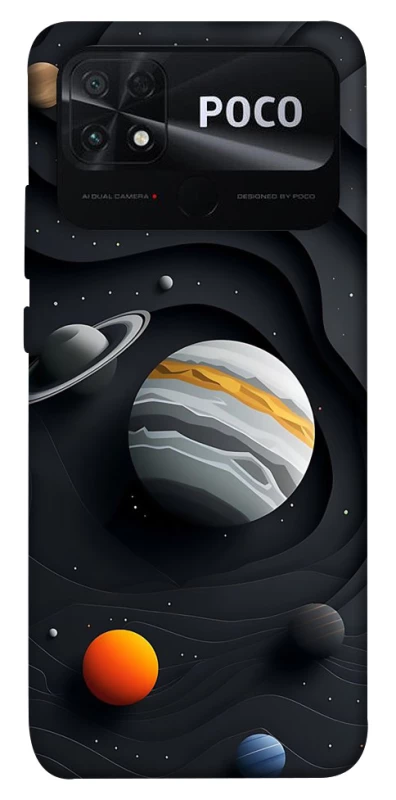 Чехол на Xiaomi Poco C40 3D Space фото 1 из 1