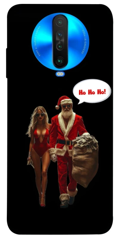 Чохол на Xiaomi Poco X2 Bad Santa фото 1 з 1