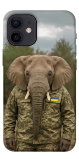 Чехол на Apple iPhone 12 mini (5.4") Слон защитник фото 1 из 1