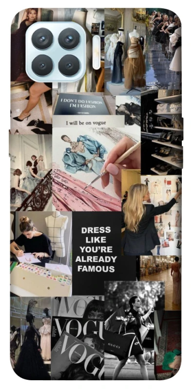 Чехол на Oppo F17 Pro Fashion collage ver.11 фото 1 из 1