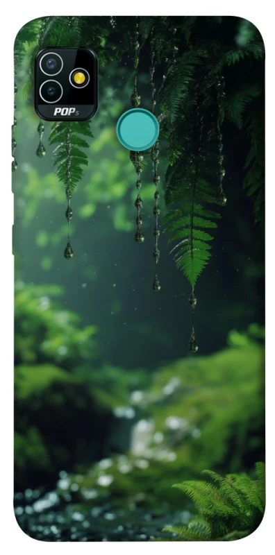Чехол на TECNO POP 5 rain forest фото 1 из 1