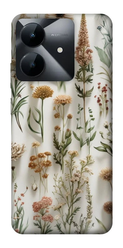 Чехол на Realme Note 60x Floral design ver.2 фото 1 из 1