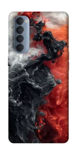 Чохол на Oppo Reno 4 Pro Black and Red фото 1 з 1