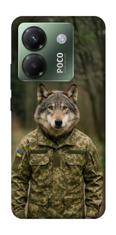 Чохол на Xiaomi Poco M7 pro 5G Вовк захисник фото 1 з 1