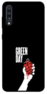 Чехол на Samsung Galaxy A70 (A705F) Green Day logo фото 1 Чехол на Samsung Galaxy A70 (A705F) Green Day logo фото 1 из 1
