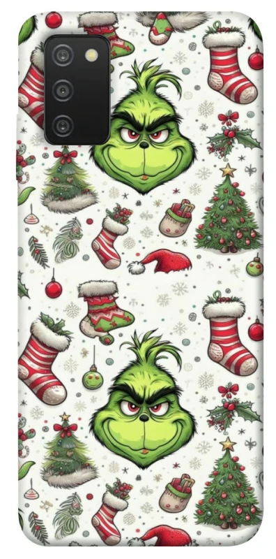Чохол на Samsung Galaxy A03s Grinch mood ver.3 фото 1 з 1