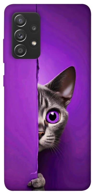 Чохол на Samsung Galaxy A72 4G / A72 5G Кіт-підглядач фото 1 з 1