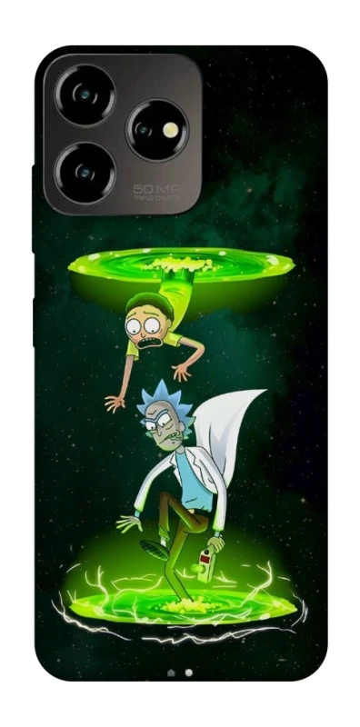 Чохол на ZTE Blade V50 Design 4G Rick and Morty фото 1 з 1