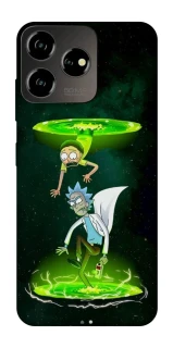 Чехол на ZTE Blade V50 Design 4G Rick and Morty фото 1 из 1