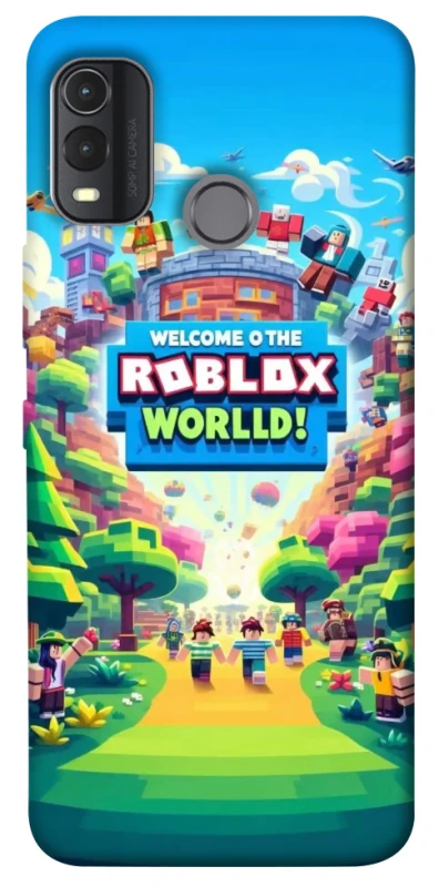 Чехол на Nokia G11 Plus Roblox World фото 1 из 1