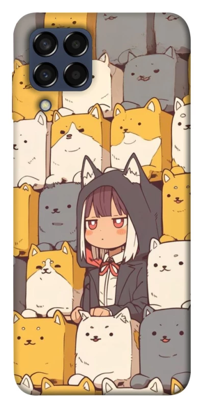 Чохол на Samsung Galaxy M33 5G Like a cat фото 1 з 1