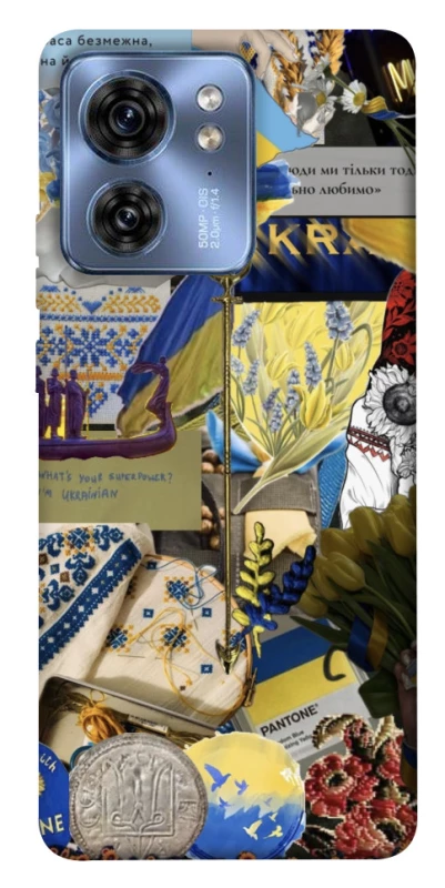Чохол на Motorola Edge 40 Ukraine style ver.7 фото 1 з 1