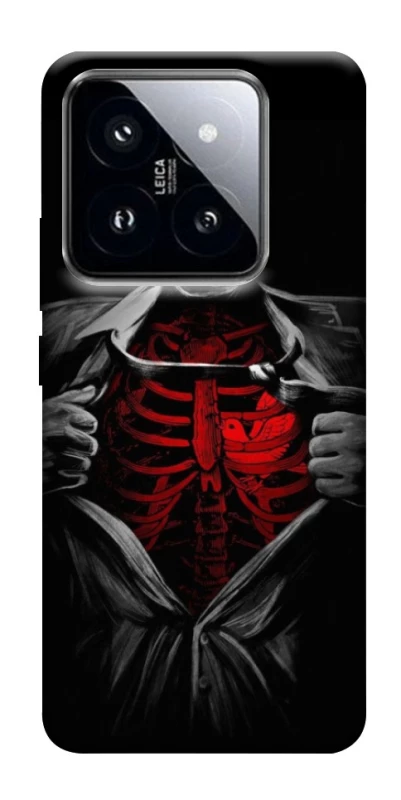 Чохол на Xiaomi 14 Pro Skeleton Heart фото 1 з 1