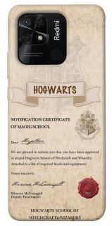 Чохол на Xiaomi Redmi 10C The Hogwarts acceptance letter фото 1 з 1
