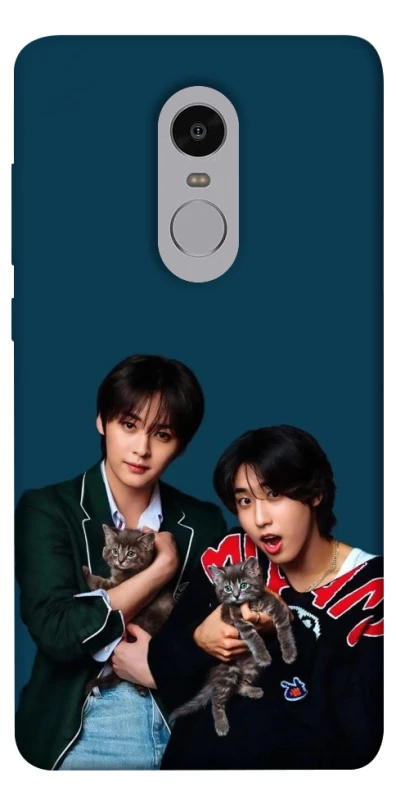 Чехол на Xiaomi Redmi Note 4X / Note 4 (Snapdragon) Lee Know and Han - Stray Kids фото 1 из 1