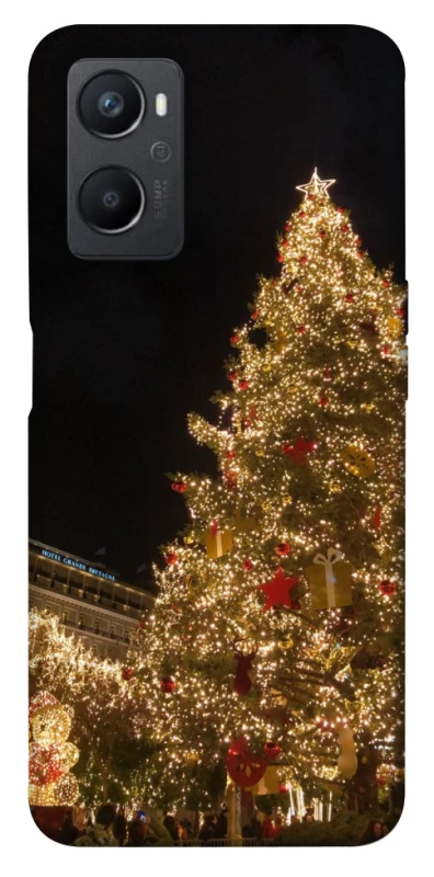 Чехол на Oppo A96 Новогодний v34 фото 1 из 1