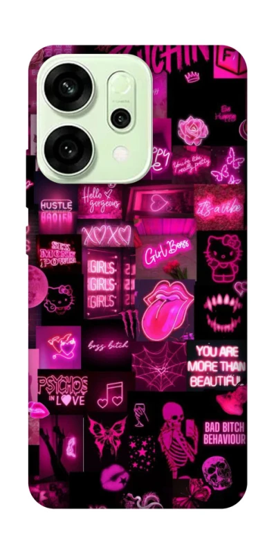 Чехол на Oppo Reno 14 Hot collage ver.8 фото 1 из 1