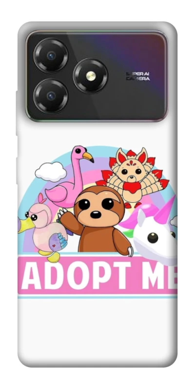 Чохол на ZTE Blade A36 Adopt Me Pets Logo фото 1 з 1