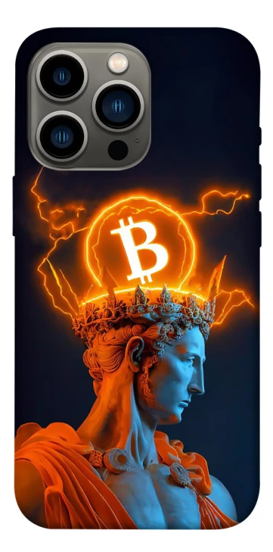 Чехол на Apple iPhone 13 Pro (6.1") Bitcoin God фото 1 из 1