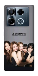 Чохол на Infinix Note 40 Pro 4G LE SSERAFIM v2 фото 1 з 1