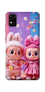 Чехол на ZTE Blade A31 Labubu twins ver.2 фото 1 из 1