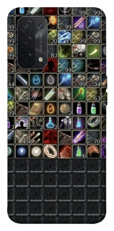 Чохол на Oppo A54 5G / A74 5G Inventory menu ver.2 фото 1 з 1