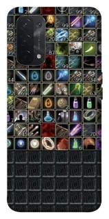 Чехол на Oppo A54 5G / A74 5G Inventory menu ver.2 фото 1 из 1