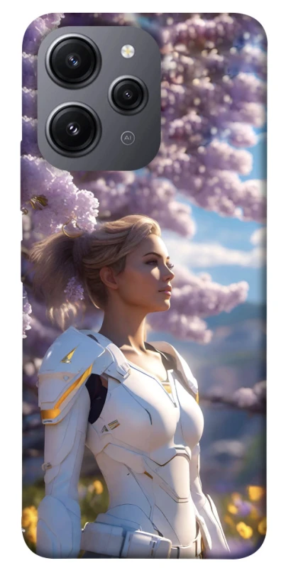 Чохол на Xiaomi Redmi 12 Cyber space girl ver.1 фото 1 з 1