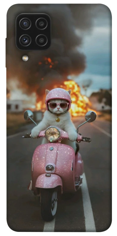 Чехол на Samsung Galaxy A22 4G Exploding Kittens ver.3 фото 1 из 1