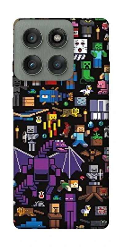 Чохол на Motorola Edge 60 Pro Minecraft v5 фото 1 з 1