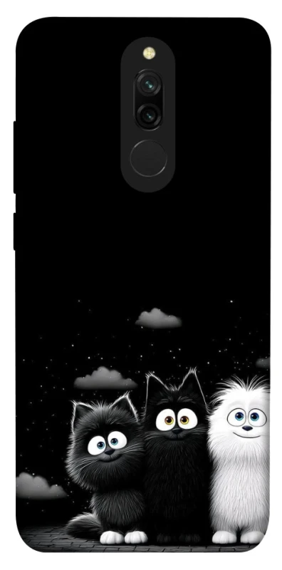 Чохол на Xiaomi Redmi 8 Three Cats фото 1 з 1