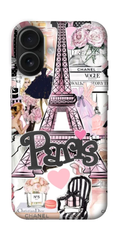 Чехол на Apple iPhone 16 Fashion collage ver.8 фото 1 из 1