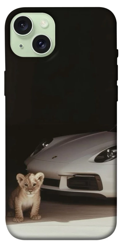 Чехол на Apple iPhone 15 Plus (6.7") Porsche white фото 1 из 1