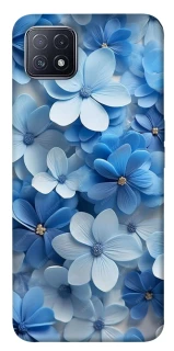 Чехол на Oppo A73 Синие цветы фото 1 из 1
