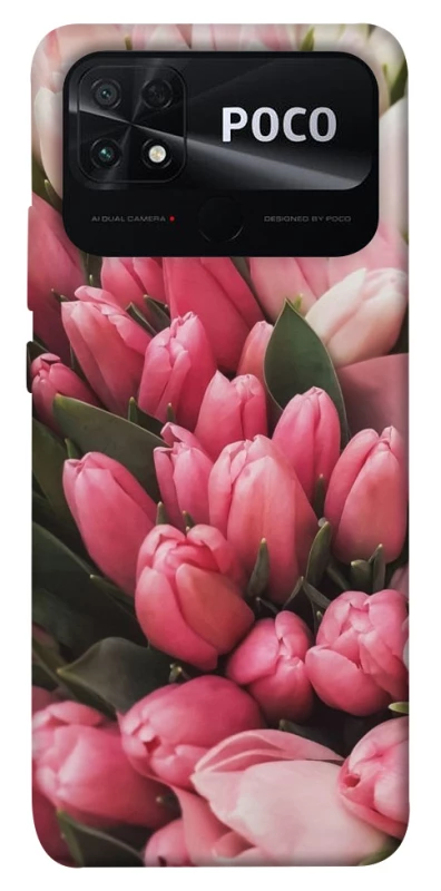 Чехол на Xiaomi Poco C40 Flowers v3 фото 1 из 1