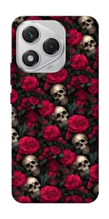 Чохол на Honor 400 Lite Черепа та рози фото 1 з 1