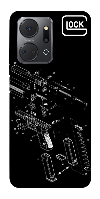 Чохол на Huawei Honor X7a LOCK фото 1 з 1