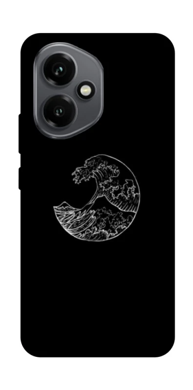 Чохол на Honor 400 Black tsunami фото 1 з 1